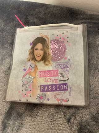 Monedero Violetta Plástico Flexible