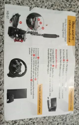 Freno de Mano USB para PC y Consolas