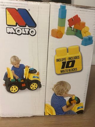 Andador/Correpasillos Molto Trucks & Blocks 3x1