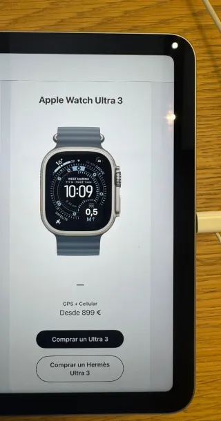 Apple Watch Ultra Plata/Naranja