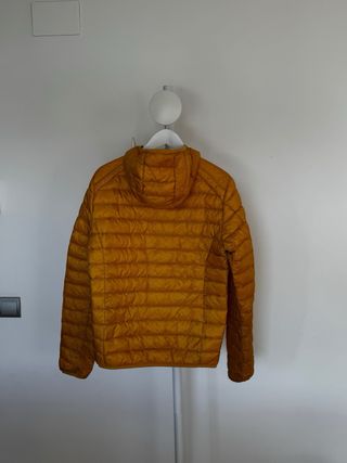 Plumífero JOTT con capucha mostaza Talla M