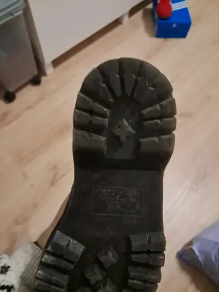 Botas Dr. Martens negras con cremallera