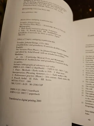 Libro de música: The Virtuoso Flute-Player