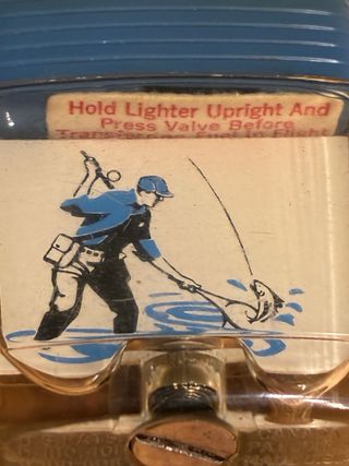 Mechero Scripto Vu-Lighter Años 60