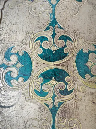 N.2 vassoi fiorentini d'epoca