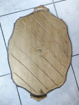 N.2 vassoi fiorentini d'epoca