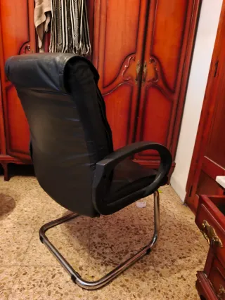 Sillas de oficina negra