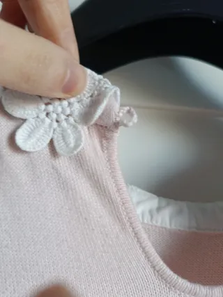 Abito midi rosa pastello