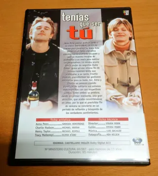 Tenías que ser tú DVD - Jennifer Lopez + Matthew..