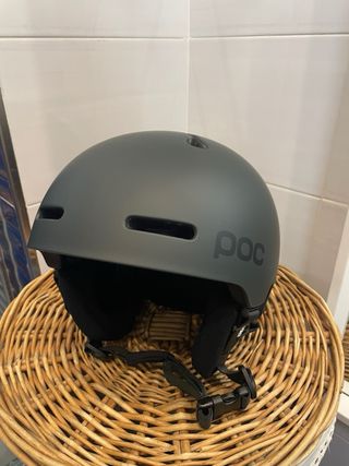 Casco POC Esquí y Snowboard Verde Oscuro