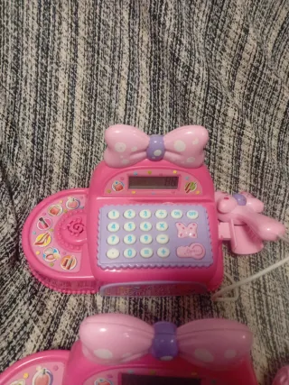 2 Cajas Registradoras Juguete Niñas