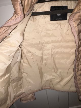 Chaqueta plumífero fino Talla S