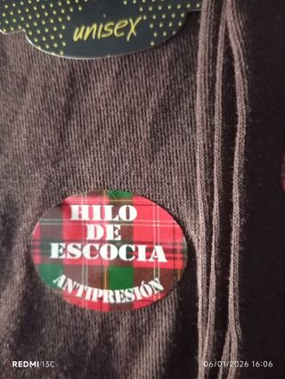 Calcetines Albert Calle Marrones Talla 40-45