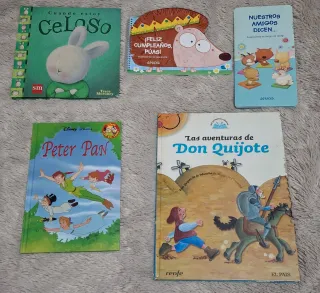 Lote de libros infantiles para niños 3-5 años