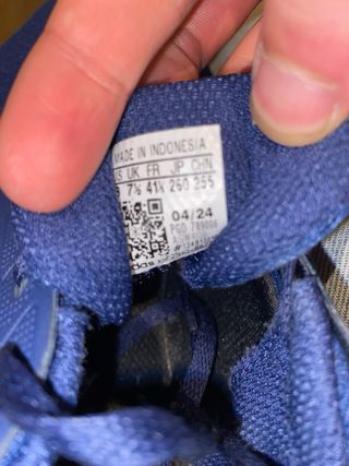 Zapatillas Adidas Deportivas Azul