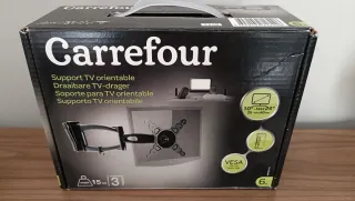 Soporte TV Carrefour Orientable 10-24