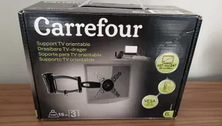 Soporte TV Carrefour Orientable 10-24