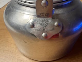 Bollitore acqua alluminio nuovo