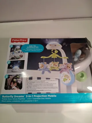 Giostrina Orsetti Fisher-Price per culla