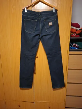 Vaqueros Carhartt Hombre Azul