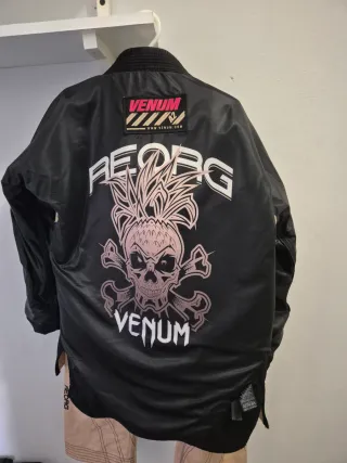 Traje Jiu Jitsu Venum Beige y Negro