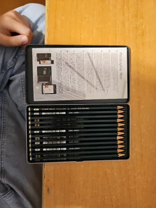 Estuche metálico Faber-Castell 12 lápices