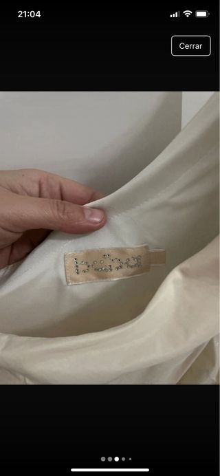 Vestido BDBA Beige/Negro Talla S