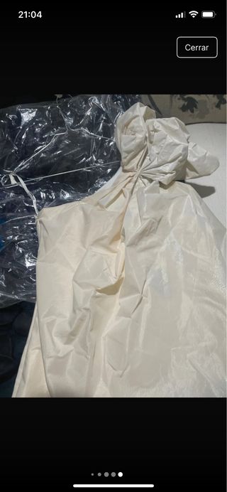 Vestido BDBA Beige/Negro Talla S