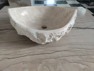 Lavabo de mármol Rosa Zarci Mayéutica