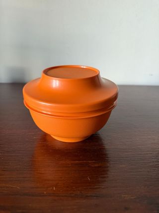 Tupperware Laranja Plástico