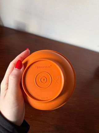 Tupperware Laranja Plástico