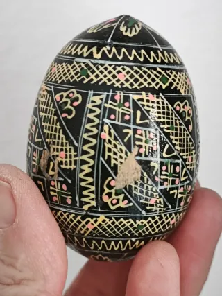 Pisanka.Uovo tradizionale ucraino decorato