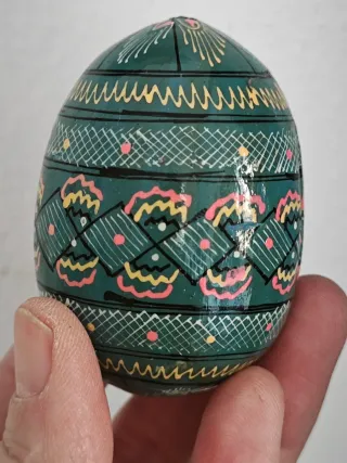 Pisanka.Uovo tradizionale ucraino decorato