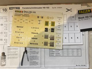 Estación Tren Faller H0 103