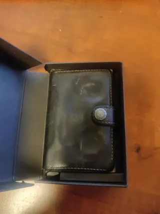 Cartera/Tarjetero Secrid Cuero Marrón bastante uso