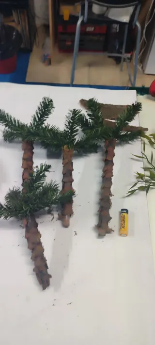 Decoración Maqueta Árboles Scalextric