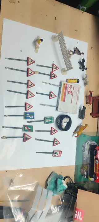 Decoración Maqueta Árboles Scalextric