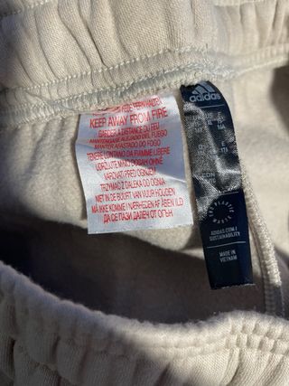 Pantalón Adidas Beige Talla S