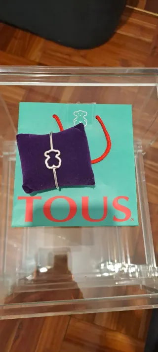 Pulsera Tous Oso Plata Silueta