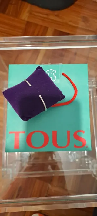 Pulsera Tous Oso Plata Silueta