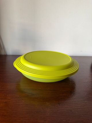 Tupperware Tigela Plástico Verde Amarelo