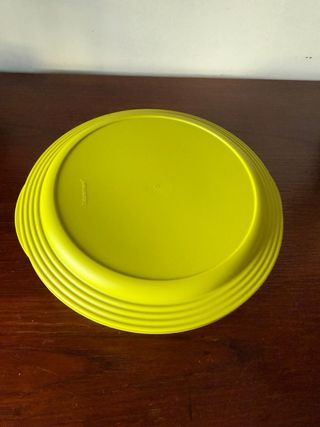 Tupperware Tigela Plástico Verde Amarelo