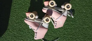 Patines Oxelo rosas talla 38