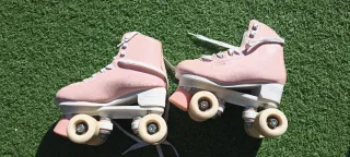 Patines Oxelo rosas talla 38