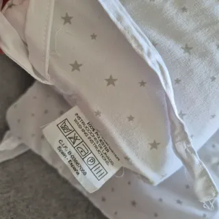 Protector Cuna Estrellas Gris