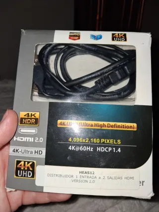 Splitter HDMI 2.0 1x2