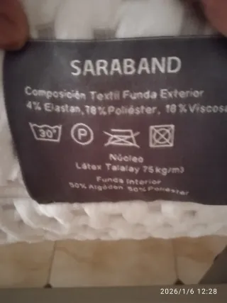 Cama articulada con colchón