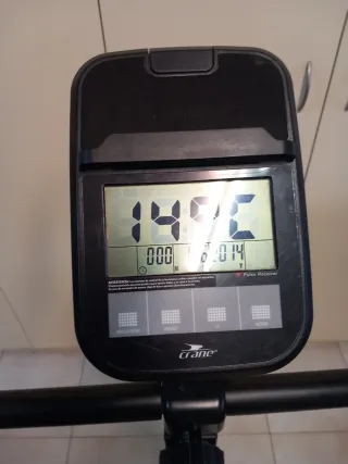 Bicicleta Estática Crane Negra