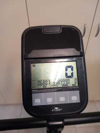 Bicicleta Estática Crane Negra