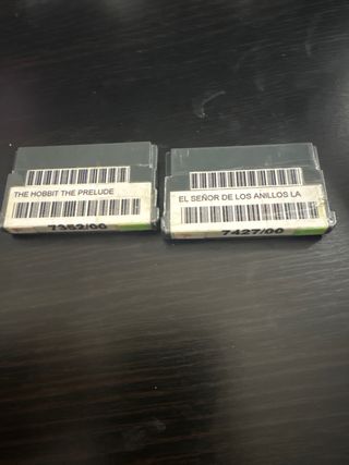 Juegos Game Boy Advance: Hobbit y Señor de los Ani